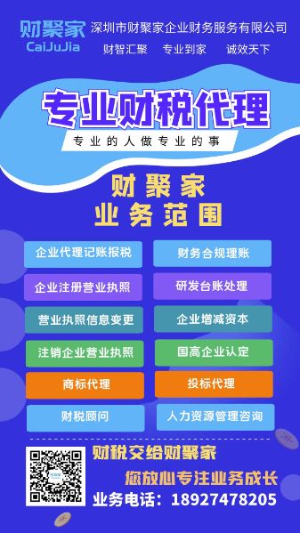 专业财税代理